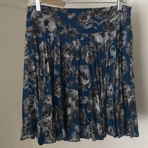 Blue Loft Pleated skirt